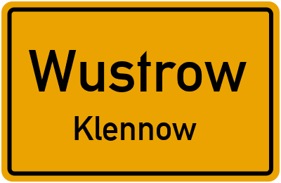 Straßenverzeichnis Wustrow Klennow