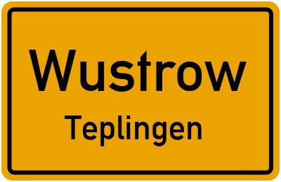 Straßenverzeichnis Wustrow Teplingen