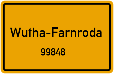 99848 Wutha-Farnroda