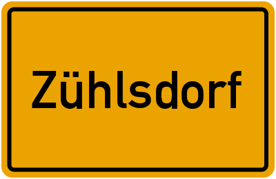 Zühlsdorf in Brandenburg