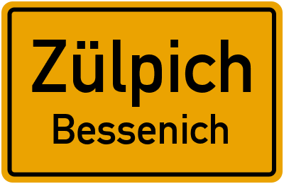 Straßenverzeichnis Zülpich Bessenich