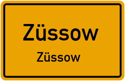 Straßenverzeichnis Züssow Züssow