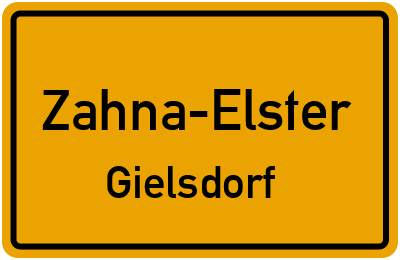 Straßenverzeichnis Zahna-Elster Gielsdorf