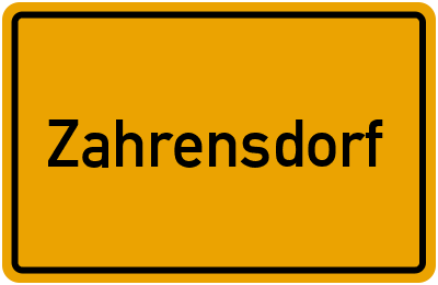 Zahrensdorf in Mecklenburg-Vorpommern erkunden
