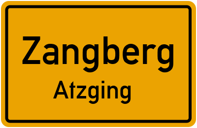 Straßenverzeichnis Zangberg Atzging