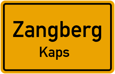Straßenverzeichnis Zangberg Kaps