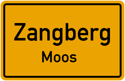 Straßenverzeichnis Zangberg Moos