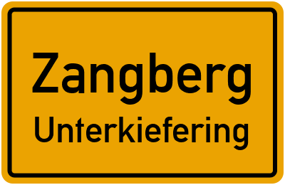 Straßenverzeichnis Zangberg Unterkiefering