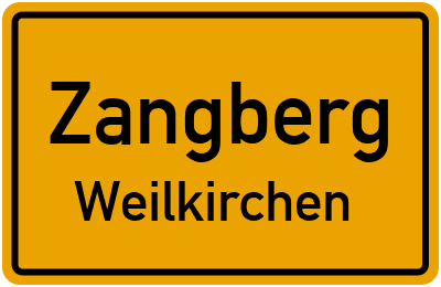 Straßenverzeichnis Zangberg Weilkirchen