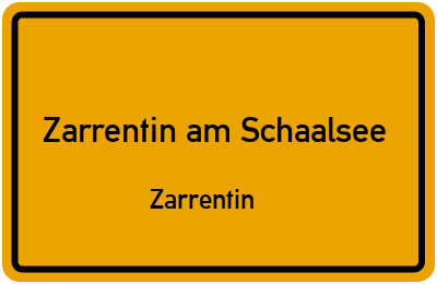Straßenverzeichnis Zarrentin am Schaalsee Zarrentin