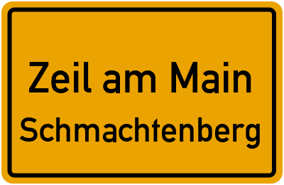 Straßenverzeichnis Zeil am Main Schmachtenberg
