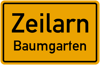 Straßenverzeichnis Zeilarn Baumgarten