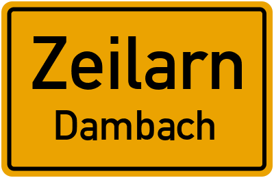 Straßenverzeichnis Zeilarn Dambach