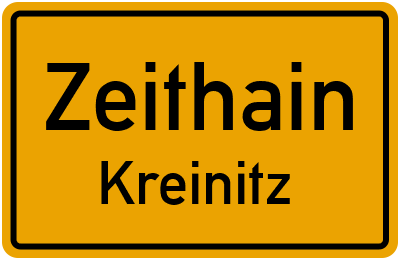 Straßenverzeichnis Zeithain Kreinitz