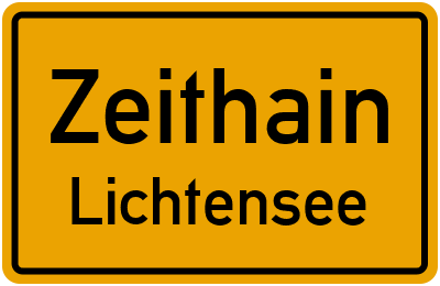 Straßenverzeichnis Zeithain Lichtensee