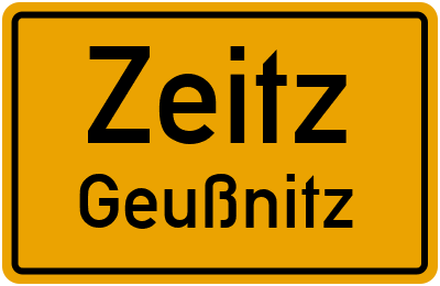 Straßenverzeichnis Zeitz Geußnitz
