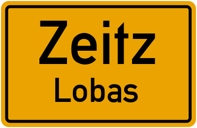 Straßenverzeichnis Zeitz Lobas