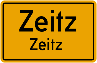 Straßenverzeichnis Zeitz Zeitz