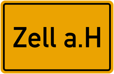 Branchenbuch Zell a.H., Baden-Württemberg