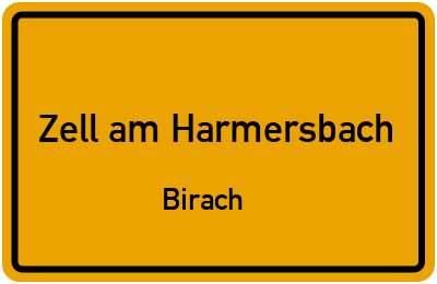 Straßenverzeichnis Zell am Harmersbach Birach