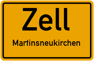 Straßenverzeichnis Zell Martinsneukirchen