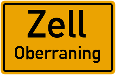 Straßenverzeichnis Zell Oberraning