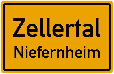 Straßenverzeichnis Zellertal Niefernheim