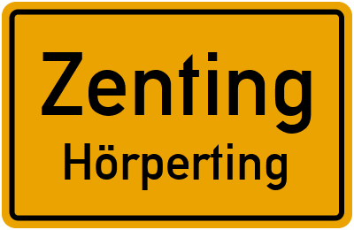 Straßenverzeichnis Zenting Hörperting