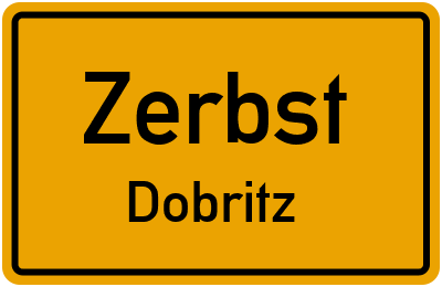 Straßenverzeichnis Zerbst Dobritz