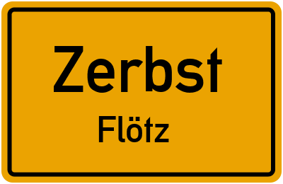 Straßenverzeichnis Zerbst Flötz