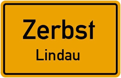 Straßenverzeichnis Zerbst Lindau