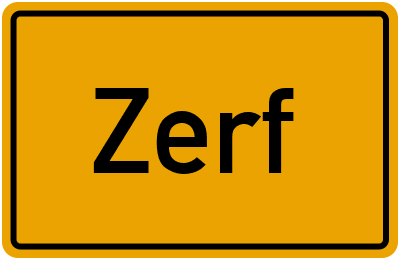 Branchenbuch Zerf, Rheinland-Pfalz
