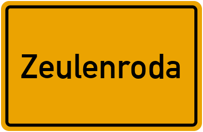 Zeulenroda in Thüringen