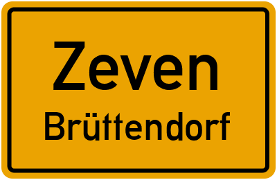 Straßenverzeichnis Zeven Brüttendorf