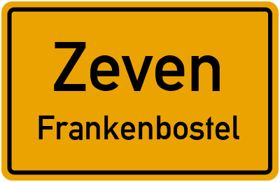 Straßenverzeichnis Zeven Frankenbostel