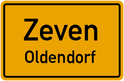 Straßenverzeichnis Zeven Oldendorf
