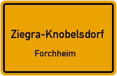 Straßenverzeichnis Ziegra-Knobelsdorf Forchheim