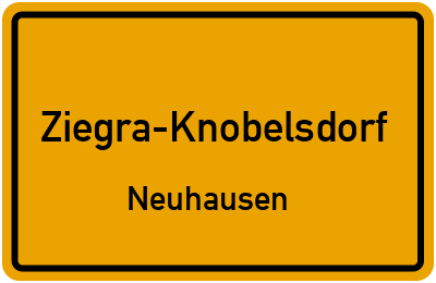 Straßenverzeichnis Ziegra-Knobelsdorf Neuhausen