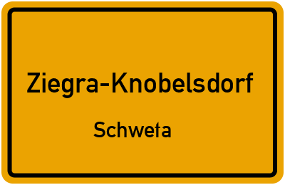 Straßenverzeichnis Ziegra-Knobelsdorf Schweta