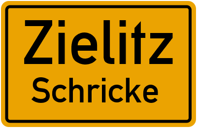 Straßenverzeichnis Zielitz Schricke