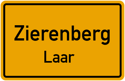 Straßenverzeichnis Zierenberg Laar