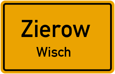 Straßenverzeichnis Zierow Wisch
