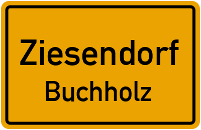 Straßenverzeichnis Ziesendorf Buchholz