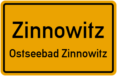 Straßenverzeichnis Zinnowitz Ostseebad Zinnowitz
