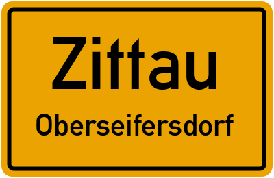 Straßenverzeichnis Zittau Oberseifersdorf