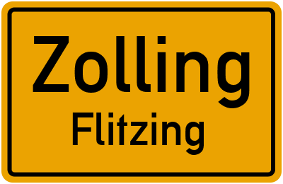 Straßenverzeichnis Zolling Flitzing