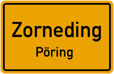 Briefkasten in Zorneding Pöring