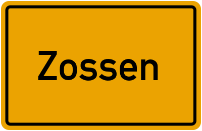Branchenbuch Zossen, Brandenburg