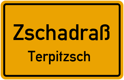 Straßenverzeichnis Zschadraß Terpitzsch