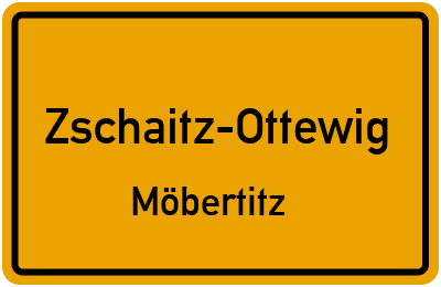 Straßenverzeichnis Zschaitz-Ottewig Möbertitz